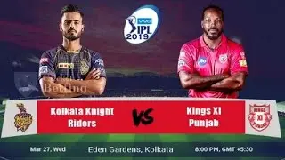 IPL 2019 KKR VS KXIP IPL MATCH 6 LIVE TV