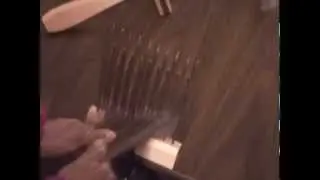 How to Turn Combed Wool into a Sliver