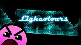 Geometry Dash│Lightcolours (2 Coins ;-;), By Optex