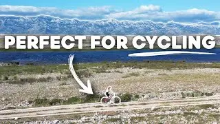 How unique is this? VELIKO BLATO on the island of PAG, CROATIA | Cycling with Bikademy Pag Study