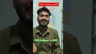 UPSI Aspirants 2025 Total vaccancy4543 #upsi2025 #syllabus #motivation #uppolice #ssccgl2025 #shorts