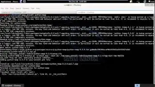 how to installing python packages kali linux-- python-nmap package install
