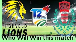CSA T20 Challenge 2022-23 | Match 26 | Western Province vs Lions...#csat20challenge