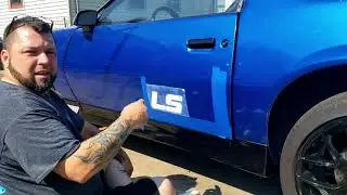 How to put Decals on your 3rd Gen Camaro or any car, original decals or aftermarket.