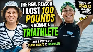 From Couch Potato to Triathlete: 3 Weight Loss Secrets to a 100 Pound Weight Loss {Video}