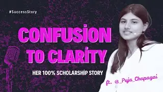 Her 100% Scholarship Story: How she Did It | Puja Chapagai #SuccessStory with Raju Sir