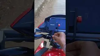 ADOFYS Motorcycle Phone Holder 360&deg;Rotation U-Bolt Base Aluminum Alloy Material/Material Sturdy