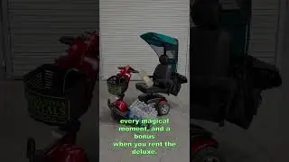 Buena Vista Scooter Rentals Orlando Deluxe Package #disneyworld #universalorlando #epicuniverse