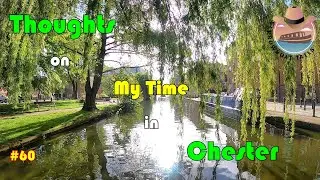Cruising away from Chester on a Narrowboat