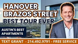 HANOVER BRAZOS STREET | Austin TX | Tour This Gorgeous Rooftop Pool !