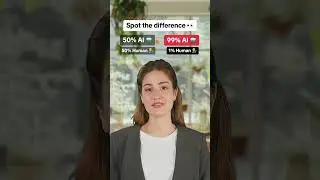 Can you spot the difference between these AI avatars?