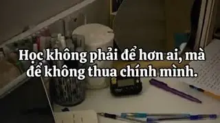 Điều hối tiếc nhất không phải thất bại mà là bản thân có thể làm được nhưng không dám bắt đầu#study 