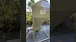 New 3500lb capacity dual auger deer feeder #deerfeeder #feedwhatyouwant #deer #deerfeeding #hunting