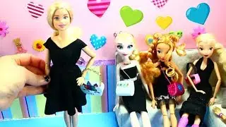 DIY DOLL CLOTHES: 👗 👚 5 Easy DIY No-Sew Doll Dresses / Gowns - DIY Barbie Clothes - simplekidscrafts