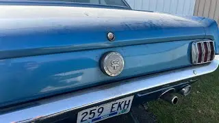 1966 Ford Mustang &ldquo;barn find&rdquo; airport hanger