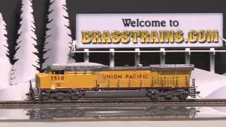 052378-HO Brass Model Train - OMI 6580.1 Overland UP Union Pacific C60AC Diesel #7510