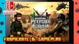 Operation: Polygon Storm - (Nintendo Switch) - Framerate & Gameplay