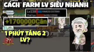 C&aacute;ch Farm Lv Si&ecirc;u Nhanh Trong 