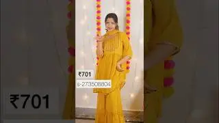 Meesho Festive finds under ₹900😍❤️ |yellow please #yellow #ethnicwear #festive #meesho #festivewear