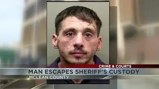Handcuffed suspect escapes from McLean County Sheriff&rsquo;s Police custody