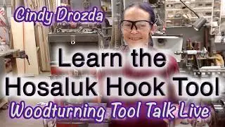 Woodturning Tool Talk Livestream - Learning the Hook Tool