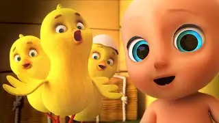 🐤🐥Los Pollitos Dicen Pio Pio - Canciones Infantiles para ni&ntilde;os