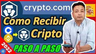 Como Recibir Criptomonedas en CRYPTO.COM | crypto.com 2022 espa&ntilde;ol