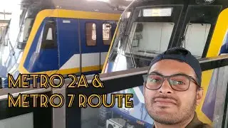 Mumbai metro 2A& 7 detailed review|Route Map | Yellow line and Red line Maha metro