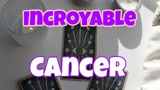 CANCER 🔥 SOYEZ PRÊT !! QUELQU'UN VA TRANSFORMER VOTRE VIE À JAMAIS 😱