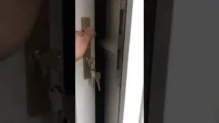 UPVC multipoint lock replacement