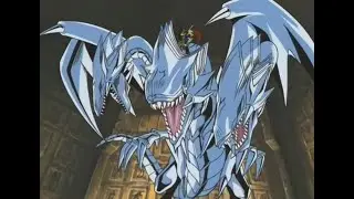 Yugi & Kaiba summon Master of Dragon Knight against Dartz