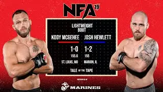 Nemesis 19 Pro #MMA bout Kody McGehee vs Josh Hewlett