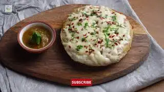Healthy Lentil Pan Pizza [ No Flour, No Bake & Protein Rich ]
