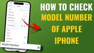 How To Check Model Number Of Apple Iphone | English