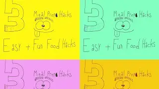 3 Meal Prep Hacks - Simple, Cheap and Quick Food Hacks
