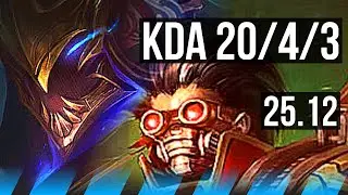 ZED vs VIKTOR (MID) | Penta, Legendary, 20/4/3 | EUW Master | 25.12