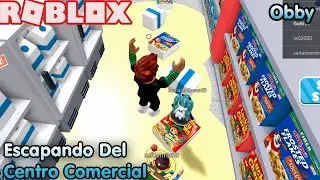Roblox Parkour Escapando Del Centro Comercial! Esta Muy Divertido! 😃