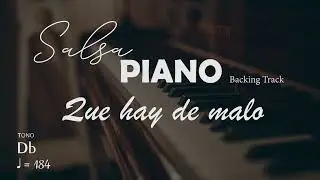 🎹 Backing Track Salsa 🔥 | Que Hay de Malo  &ndash; Jerry Rivera (SIN PIANO para practicar)