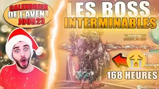 Les COMBATS DE BOSS les plus LONG !! (Des Jours ENTIERS 😭 ! ) [JOUR 23 - Calendrier de l'AVENT ☕🎁]