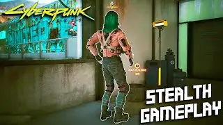 CYBERPUNK 2077 - Stealth gameplay (Save Saul, Riders on the Storm)