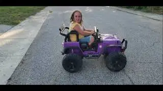48v Power Wheels w/mobility scooter rear end. CRAZY!