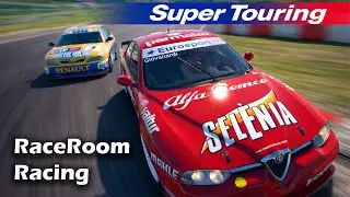 Пробую Super Touring на секвенталке - контактная борьба на N&uuml;rburgring | RaceRoom gameplay