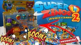 MEGA BLISTER SUPER ZINGS 2 MISSION:  BAKERY BLAST  + 10 SASZETEK!