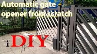 DIY gate remote opener for under 50$