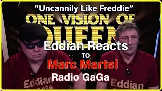 Eddian Reacts To : Marc Martel Radio Gaga Cover Live in Germany