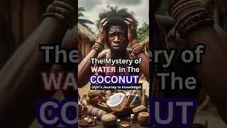 African folktales, African storytelling, Nigerian folktales (Mystery Of Water In The Coconut)