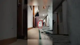 DI LORONG HOTEL ADA YANG NGINTIP, ITU APAAN JIR😱💀#trending #shorts #horror #hantu #jin #creepy