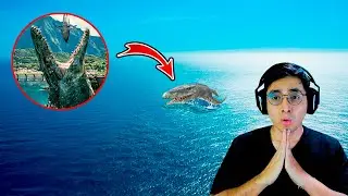ENCUENTRO A LA LEYENDA DEL MOSASAURUS EN LA PROFUNDIDAD DEL OCEANO (Garry's Mod)