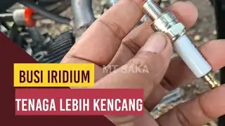 REVIEW BUSI IRIDIUM DI PASANG PADA MOTOR SUZUKI SHOGUN110 TENAGA LEBIH KUAT DAN TARIKAN MAKIN RINGAN