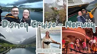 DISNEY CRUISE LINE VLOG🚢🐭🇳🇴 | OLDEN | Exploring our first port in Norway and Pirate Night!☠️🏴&zwj;☠️